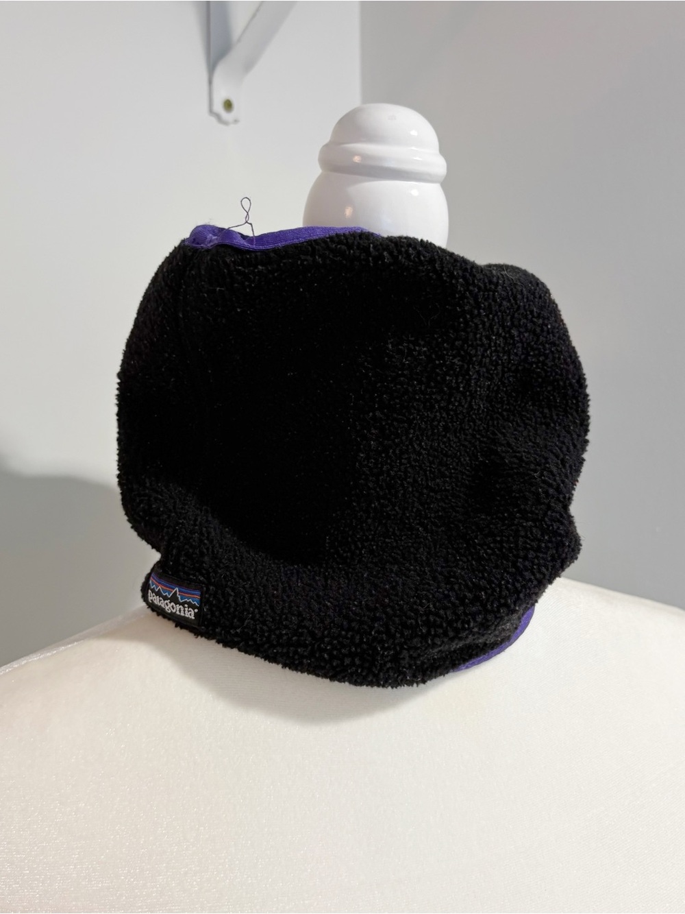 Vintage 90s Rare Patagonia Synchilla Fleece Neck Warmer Neck Gaiter Made in USA